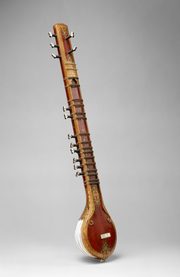 Artisan Crafted Sitar - Rich Tones, Elegant Design