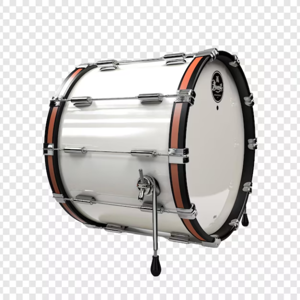 Pearl Championship Marching Bass Drum – 28"x14" Gloss White