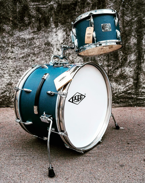 Oscar Studio Vintage Drum Kit – Classic Blue Finish