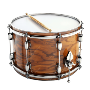 Wood Snare Drum - Rich Tone & Elegant Finish