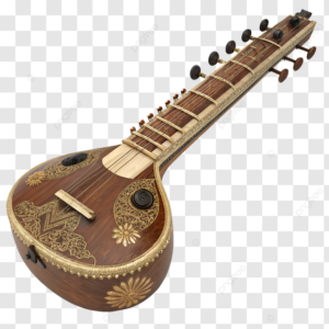 Exquisite Handcrafted Sitar - Traditional Indian Musical Instrument