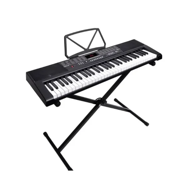 Lagrima 61-Key Portable Electric Piano Keyboard with Stand & Music Rest